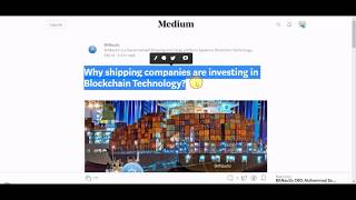 BitNautic - Why shipping companies are investing in Blockchain Technology