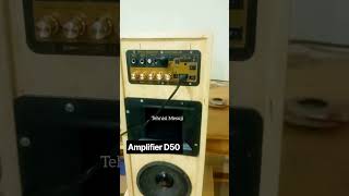 Review amplifier D50 Optical input Audio