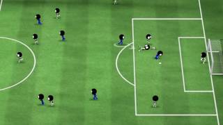 Stickman Soccer 2016 - Albania 1 : 2 Albania screenshot 2