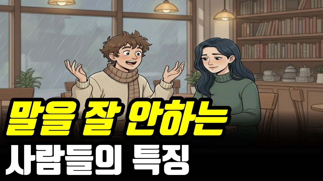 말이 없는 사람들의 공통적인 특징