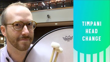 Timpani Head Change