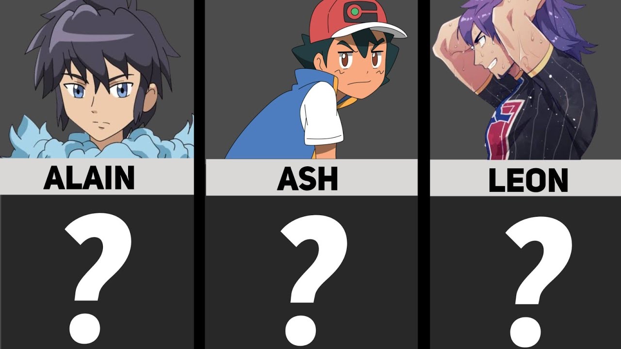 Master 8 Trainers Achievements | Pokemon Journeys Comparsion