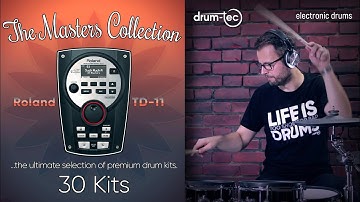 Roland TD-11 Download CUSTOM KITS: The Masters Collection