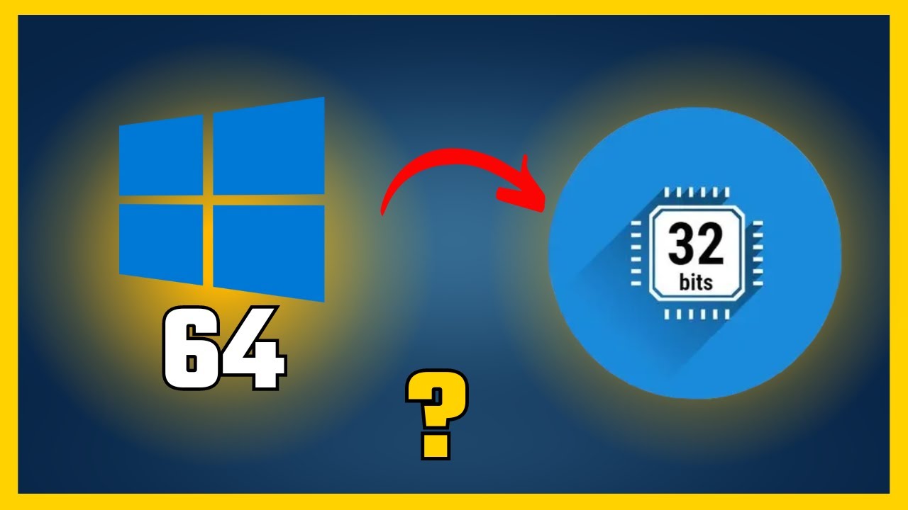 Posso Instalar Windows de 64Bits em Processador 32Bits? - YouTube