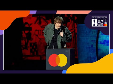 Lewis Capaldi wins Best New Artist | The BRIT Awards 2020