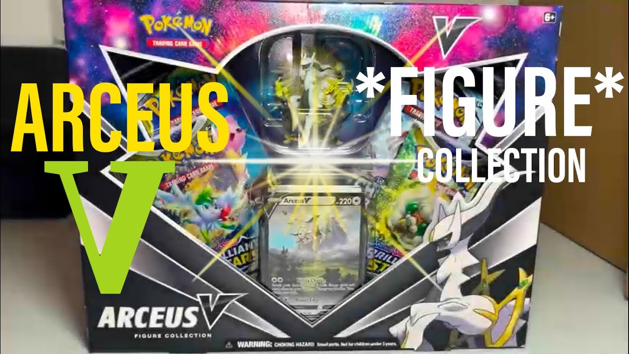 Pokémon Trading Card Game Arceus V Figure Collection Opening YouTube