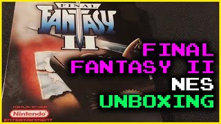 Final Fantasy II NES Unboxing (FF2) | What's in the Box?! Ep. 3 Final Fantasy 2 Nes Map