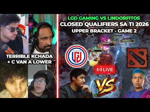 WISPER TAILUNG MANDAN A DAAD A LOWER🧠LGD GAMING VS LINDORFITOS GAME 2⚔️QUALIFIERS SA TI 2026🏆BENJAZ
