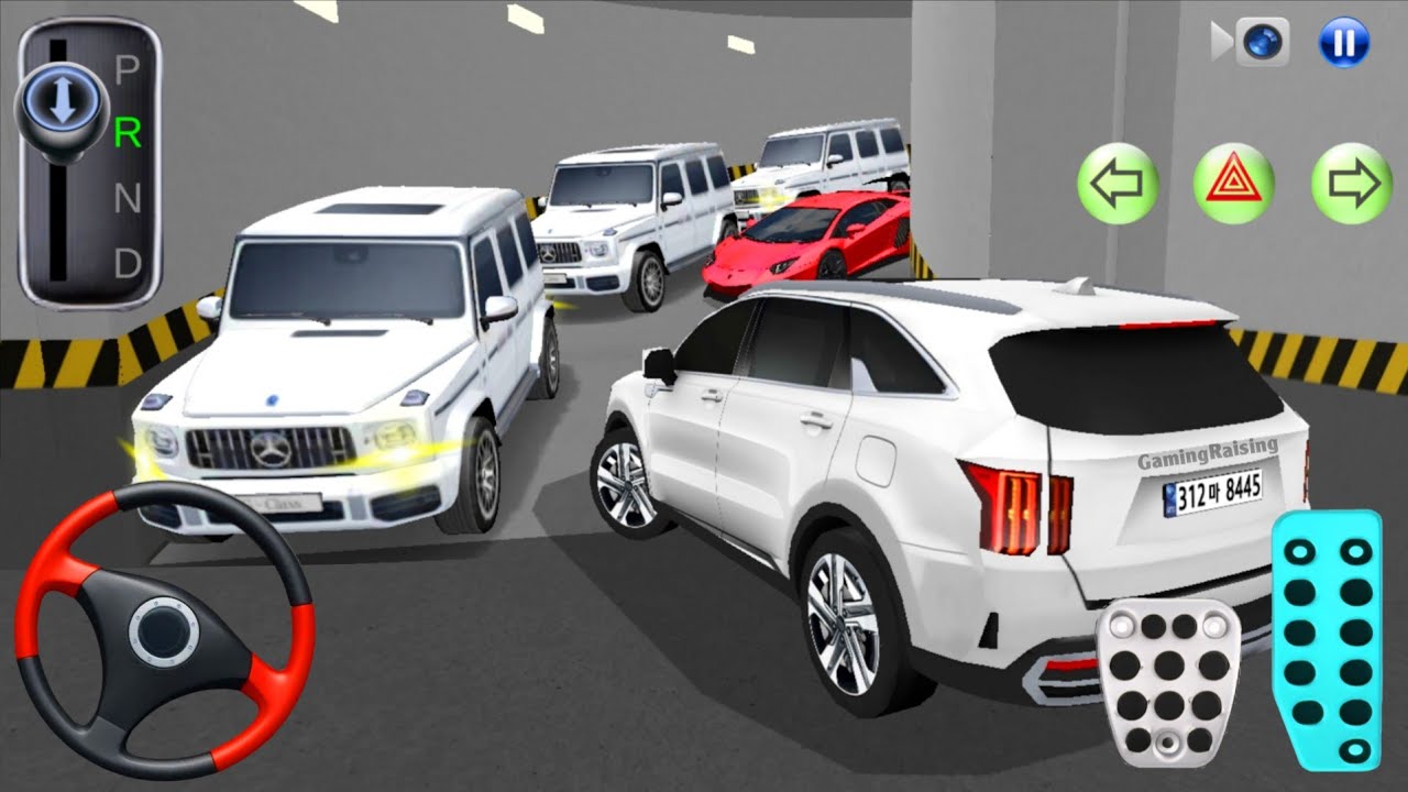 New Sorento car Stuck in Parking Garage - 3D Driving Class - 3D Driving Class Game - Car Game