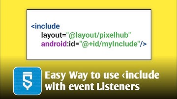 Usage of include in sketchware pro tutorial 107 #sketchware