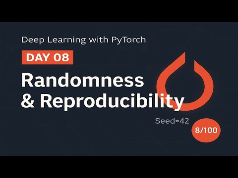 Randomness & Reproducibility in PyTorch |Why Deep Learning Models Behave Differently Every Run |2025
