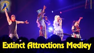 Extinct Attractions Medley performance during Parks & Resorts panel at D23 Expo 2017