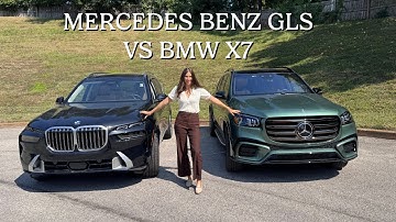 Mercedes Benz GLS vs. BMW X7 | BEST FAMILY CAR