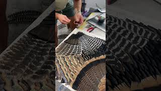 FEATHER ART🦃 BIG OLE RIOS #FeatherArt #Art #TurkeyHunting #TurkeySeason #Turkeys