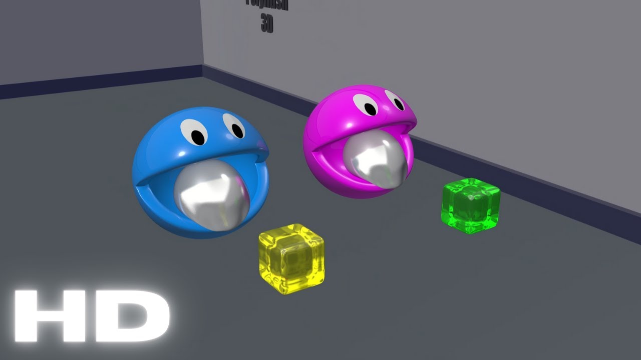PacMan 3D - V2 - YouTube