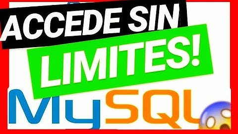 🔴🔴¿Como ACCEDER a MYSQL desde OTRA PC🔥🔥 xampp [FUNCIONA!] 😱