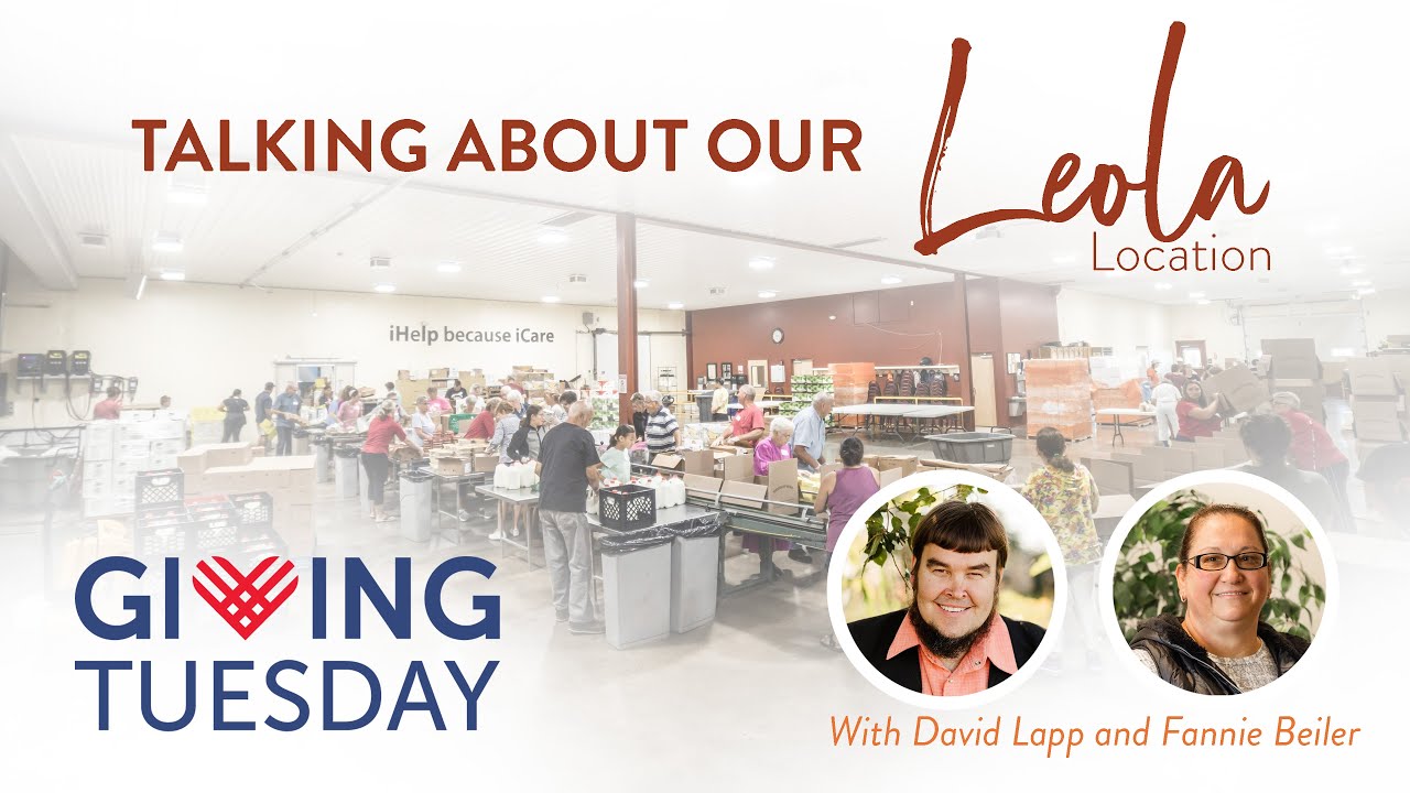 Giving Tuesday / Leola YouTube