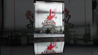 Two color printing on the AB Dick 9810 using polyester plates.
