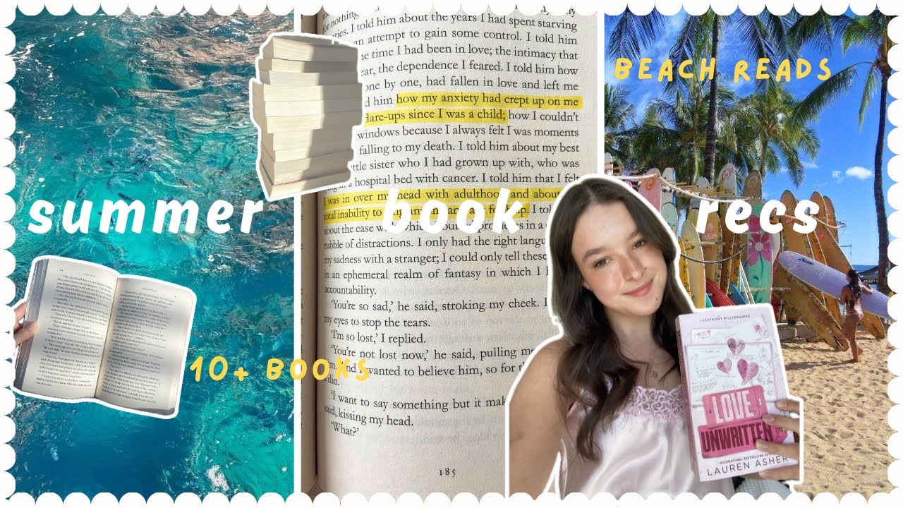 summer romance book recommendations | beach reads, new releases, (10+ books) 🌺👙