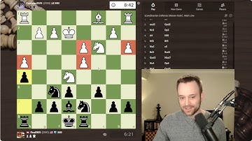 Stalking Double Isolated Pawns in the 3...Qa5 Scandinavian | Climbing the Rating Ladder vs. 2350