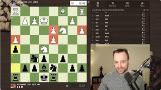 Stalking Double Isolated Pawns in the 3...Qa5 Scandinavian | Climbing the Rating Ladder vs. 2350