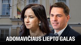 Kultūros Ministras Ignotas Adomavičius Priėjo Liepto Galą
