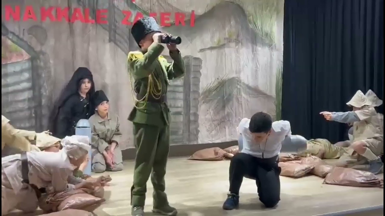 18 MART ÇANAKKALE ZAFERİ TİYATROMUZ (Atatürk İlkokulu 4/E sınıfı 2022-2023 )