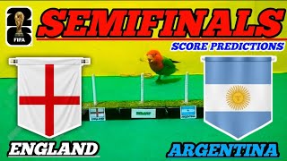 ARGENTINA VS ENGLAND SEMIFINALS WORLD CUP 2026 || SCORE PREDICTIONS