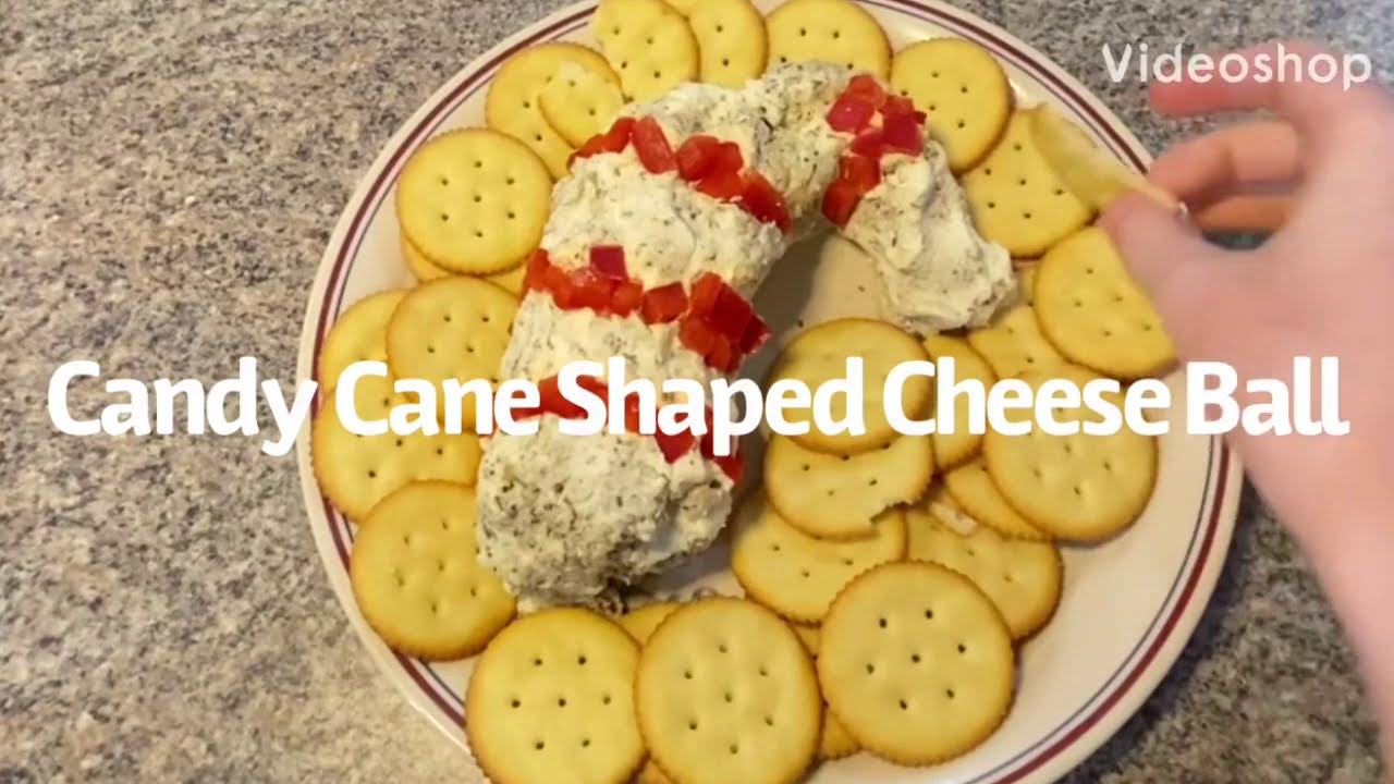 Candy Cane Cheese Ball YouTube