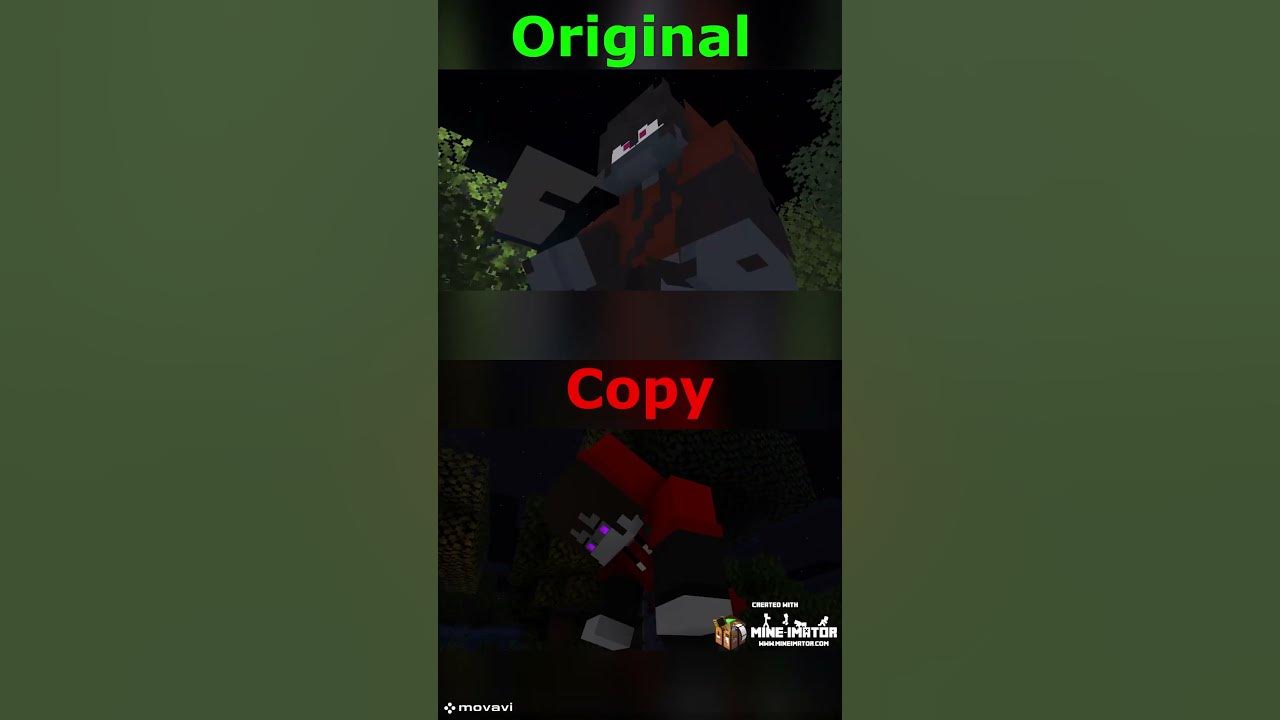 DAISIES by. Original & Copy - Minecraft animation. #minecraft