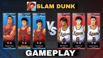 SLAM DUNK Gameplay from TV Animation  | Android / IOS