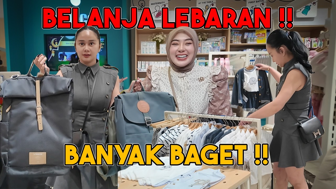 DENISE BELANJA LEBARAN !!??