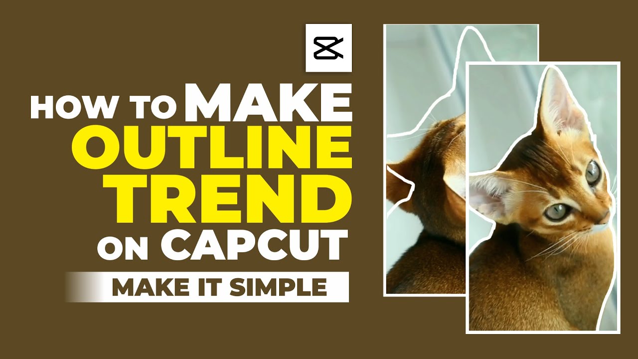 How to Do the Outline Trend on TikTok and Reels using the CapCut App