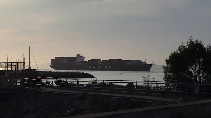 Yang Ming Container Ship SF Bay
