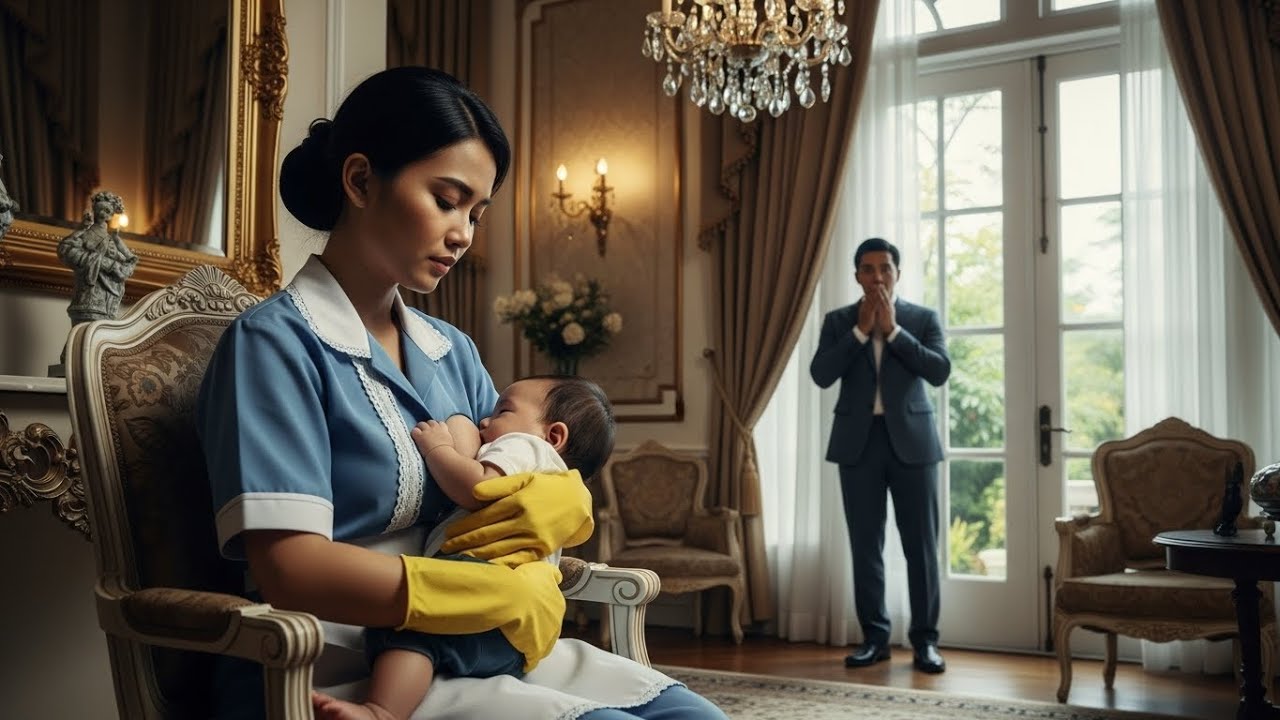 Bayi Miliarder Menolak Makan, Petugas Kebersihan Memberinya ASI — Ending Mengharukan!