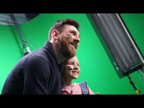 [BEHIND THE SCENES] SJD Pediatric Cancer Center spot with Leo Messi