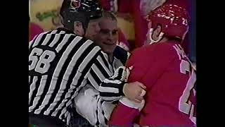 Darren McCarty vs Tie Domi - Oct 10, 1998