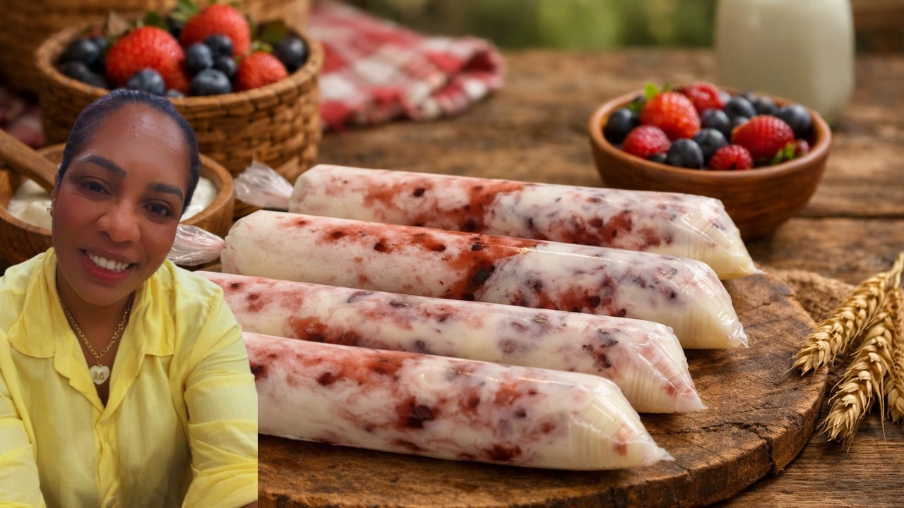 Geladinho Gourmet de Iogurte Grego 😍 Cremoso, Lucrativo e Fácil de Fazer! #sabordavida