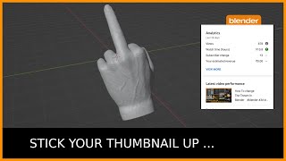 I made a thumbnail tutorial because you are a lazy basta...