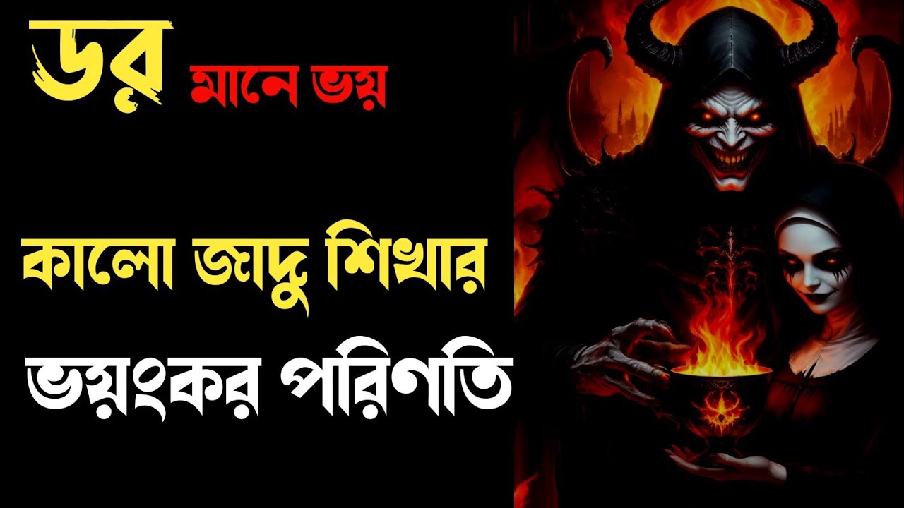 কালো জাদু শিখার পরিনতি। Kalo Jadu । রহস্যময় জীবন গল্প।