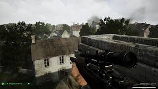 Post Scriptum - Carentan 01 - First time as sniper | Gameplay
