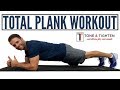 INTENSE Total Plank Workout - 8 minutes for toned abs and a strong core!