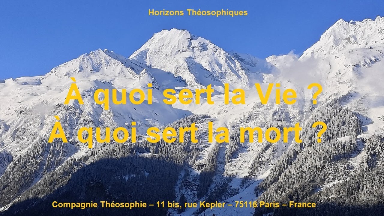 À quoi sert la vie ? À quoi sert la mort ? YouTube — free download