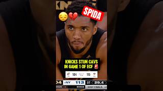 CAVS BLOW HUGE 4TH QTR LEAD IN GAME 1 L TO NY 🤯🤯