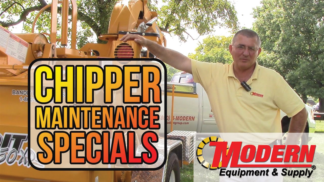 Summer 2016 Chipper Service Specials | Modern Equipment & Supply