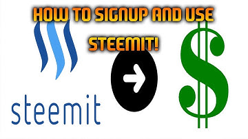 How To SignUp and Use Steemit!