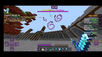 Hacker report and reroll request (NetherGames Factions)