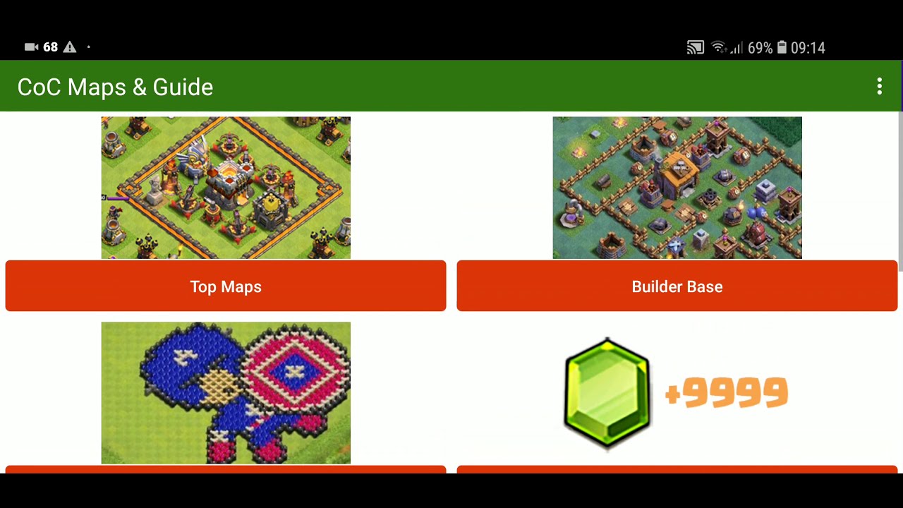 Maps of Clash of Clans 2019 - YouTube