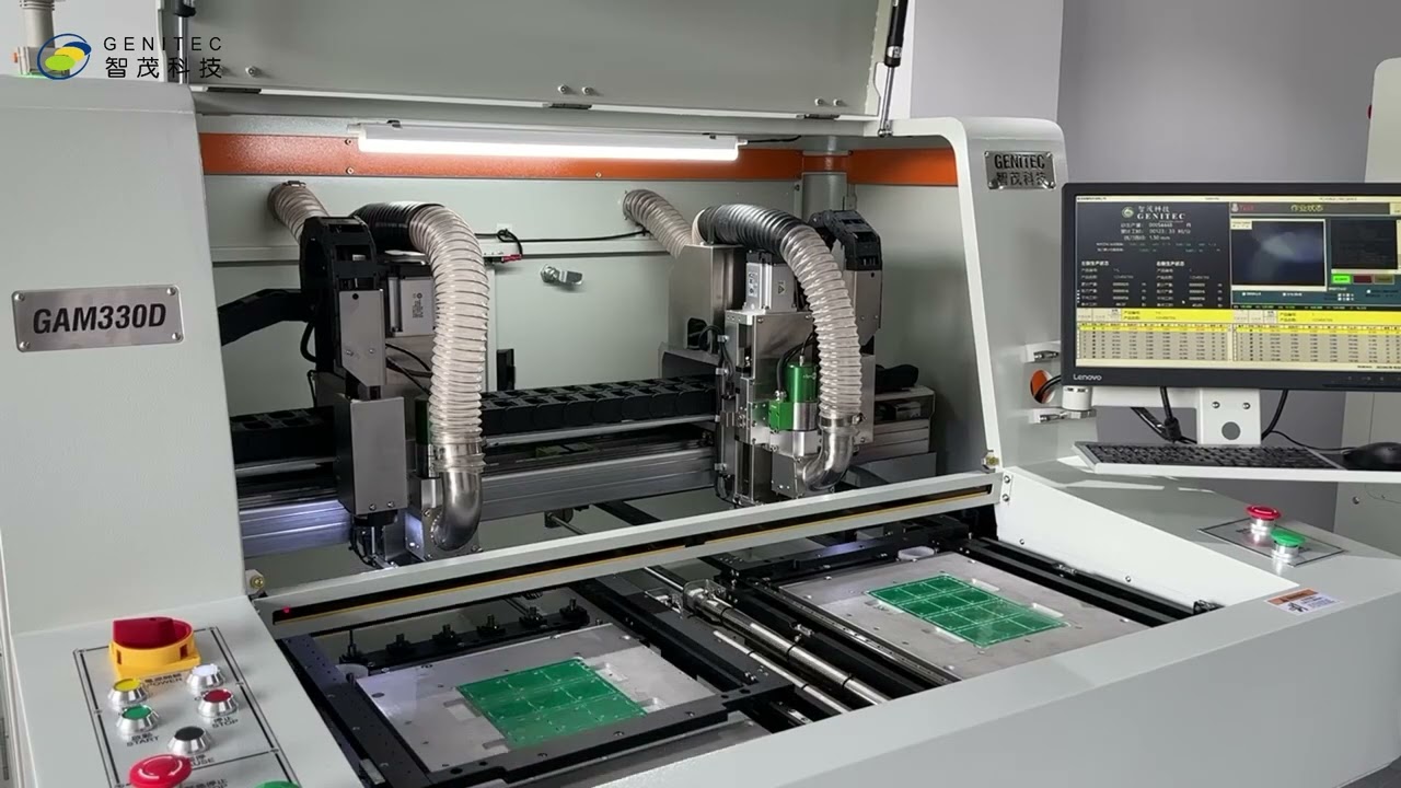 GAM330D Offline Dual Spindle PCB Separator