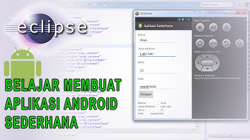Eclipse - Belajar Membuat Aplikasi Android Sederhana